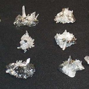Quartz crystals, Pyrite and Galena