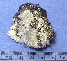 Quartz crystals, Pyrite and Galena