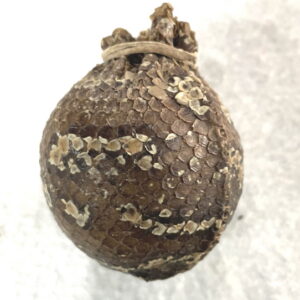 Native American Snakeskin Lacrosse Ball