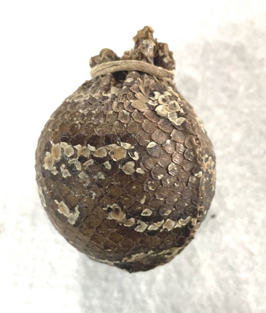 Native American Snakeskin Lacrosse Ball