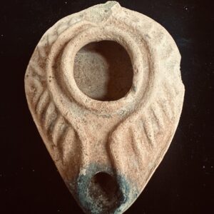 Terracotta Oil lamp