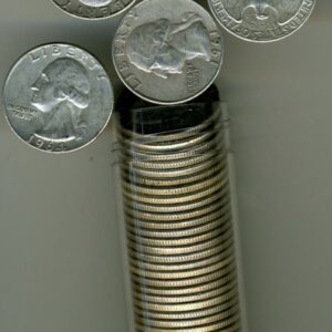 Roll of silver quarters