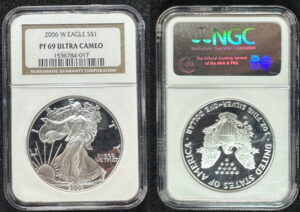 2006 Silver Eagle Proof 70