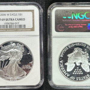 2006 Silver Eagle Proof 70