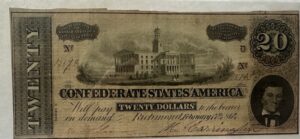 Confederate $20 Note