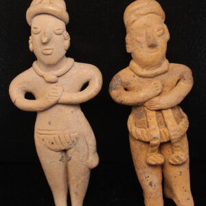 Pre-Columbian Colima terracotta figures