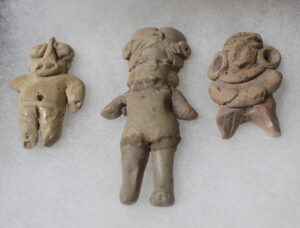 Michoacan Terracotta Figure "Pretty Lady"