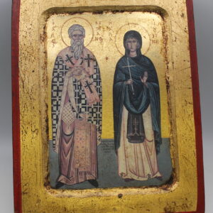 Russian Icon of Joseph & Mary