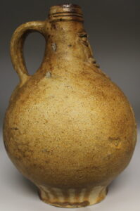 Salt Glazed Stoneware Bartmann Jug (Also called a Bellarmine jug)