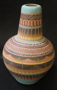 Modern Pot Signed Navajo Pottery