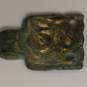 North Yorkshire Decorated Anglo-Saxon gilded buckle